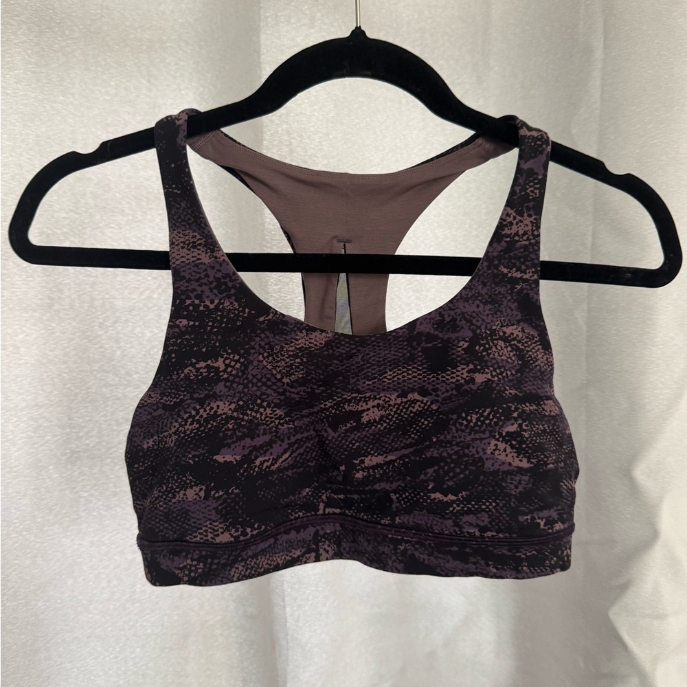 Purple lululemon Women's Sports Bra